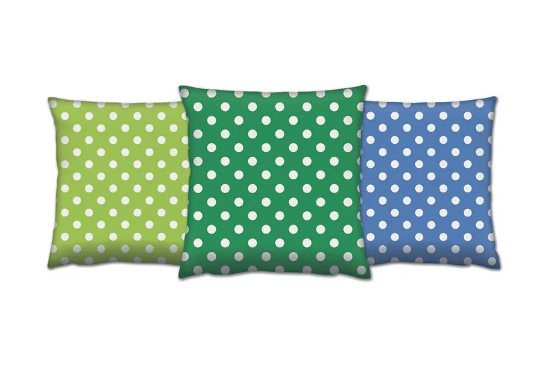 Gravel Pude 43x43 cm 3-pak, Multifarvet