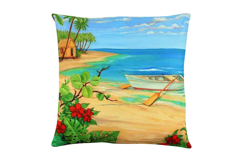 Gravel Pude 43x43 cm, Multifarvet