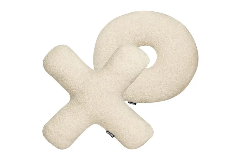 Pyntepuder Hesperis sæt á 2 Beige - Beige - Tekstiler - Pude & plaid - Udendørs puder
