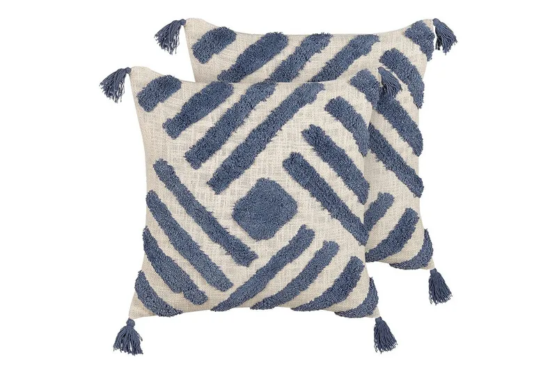 Pyntepuder Jacaranda sæt af 2, undefined