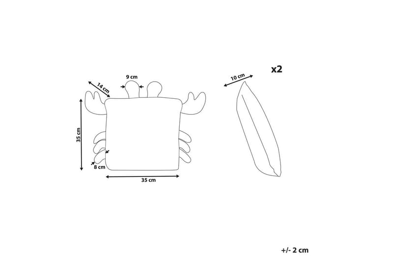Pyntepuder Jargalli sæt á 2 - Tekstiler - Pude & plaid - Pyntepuder & pudebetræk