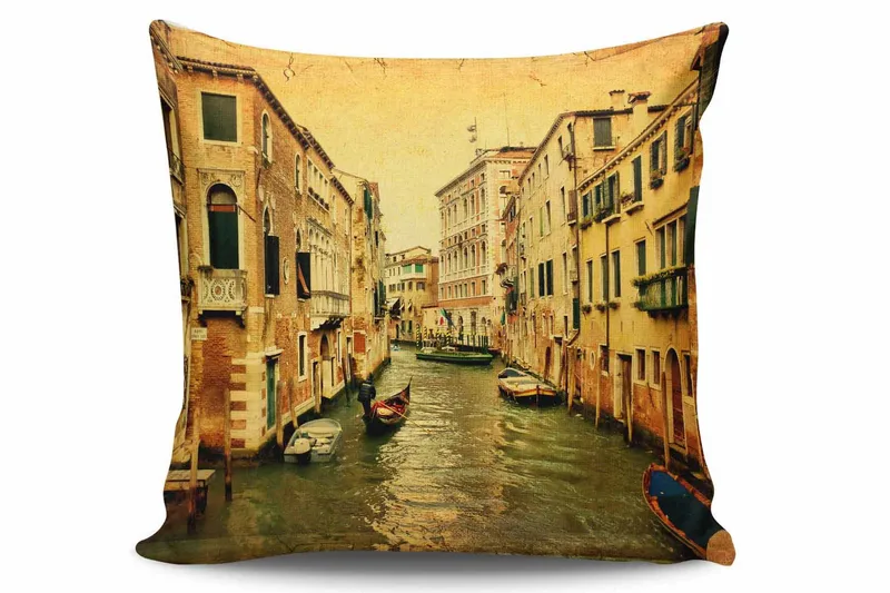 Kissy Pude 45x45 cm, Multifarvet