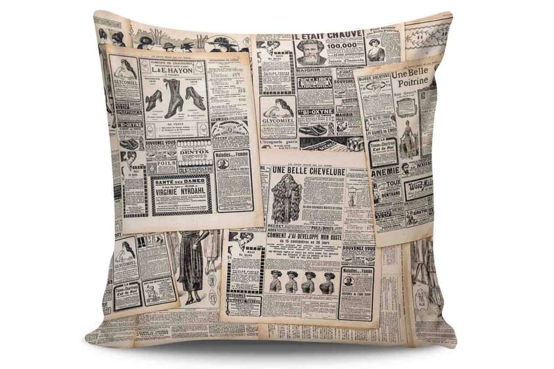 Kissy Pude 45x45 cm, Multifarvet