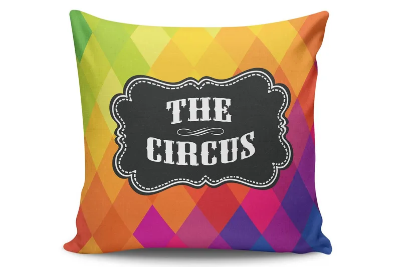 Kissy Pude 45x45 cm, Multifarvet