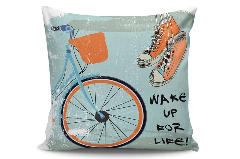 Kissy Pude 45x45 cm, Multifarvet