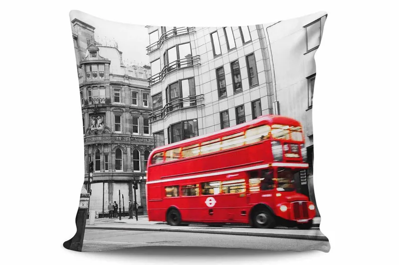 Kissy Pude 45x45 cm, Multifarvet