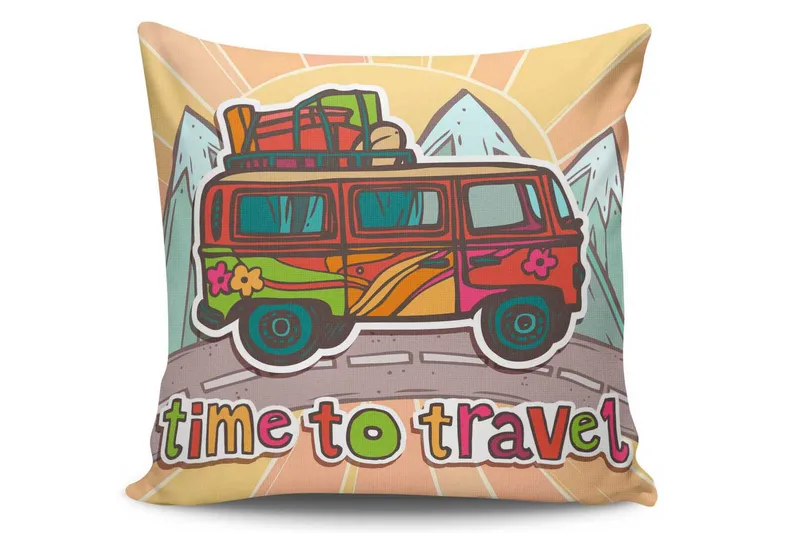 Kissy Pudebetræk 45x45 cm, Multifarvet