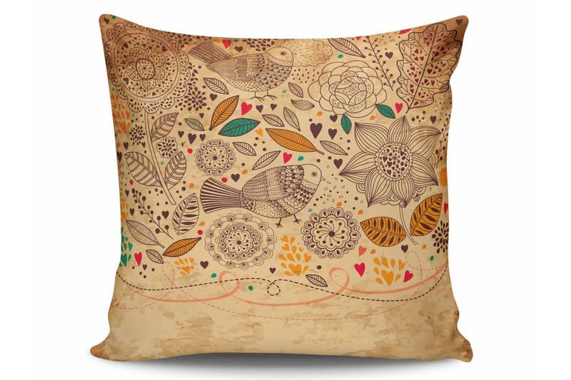 Kissy Pude 45x45 cm, Multifarvet