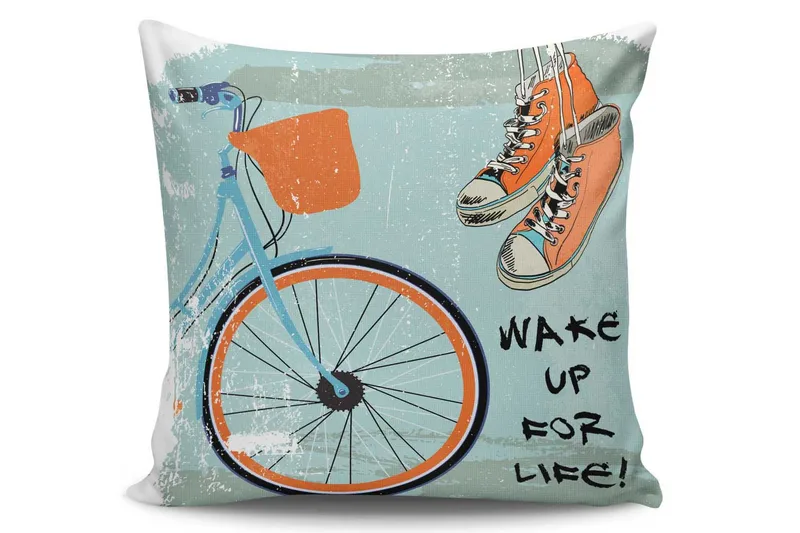 Kissy Pudebetræk 45x45 cm, Multifarvet