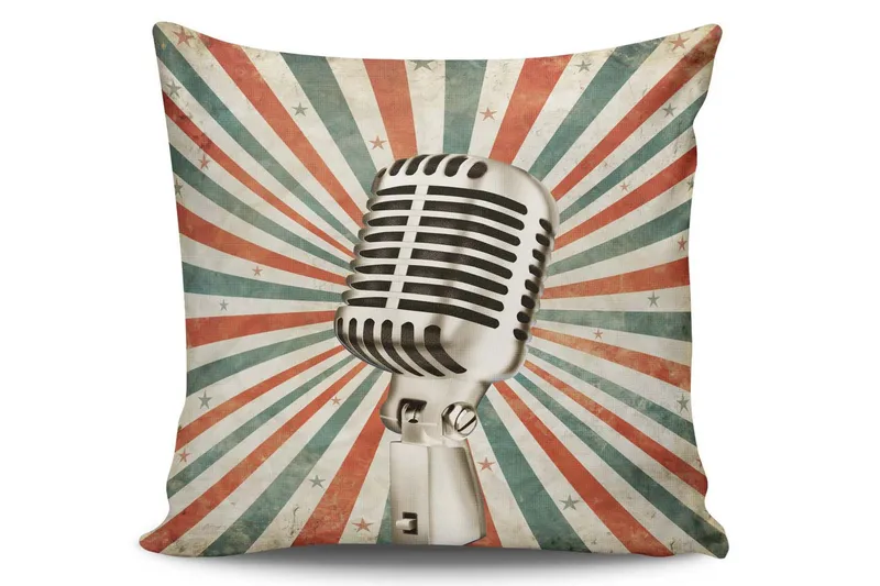 Kissy Pude 45x45 cm, Multifarvet