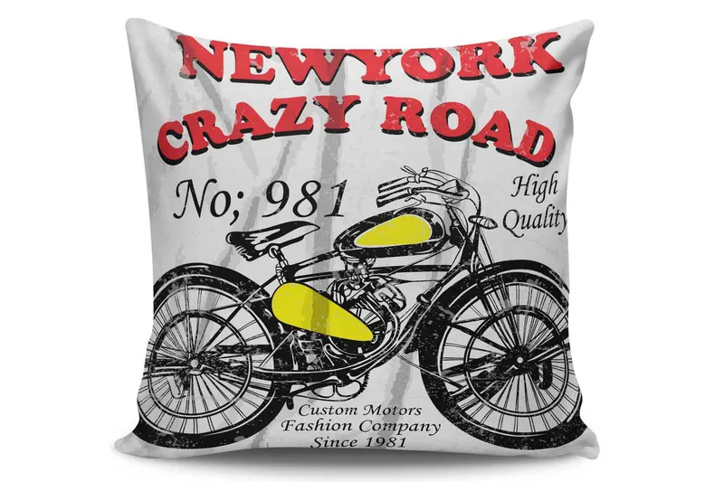 Kissy Pude 45x45 cm, Multifarvet