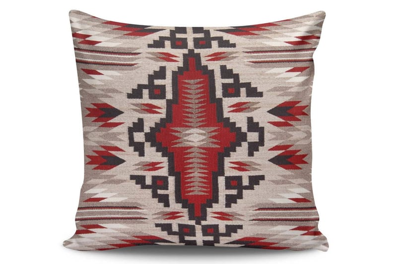 Kissy Pude 45x45 cm - Multifarvet - Tekstiler - Pude & plaid - Pyntepuder & pudebetræk