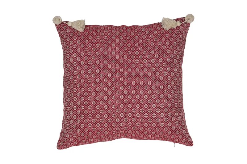 Kuddfodral Fondaco Beige, Röd