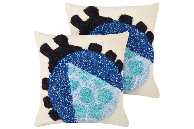 Pyntepuder Ladybird sæt á 2, undefined