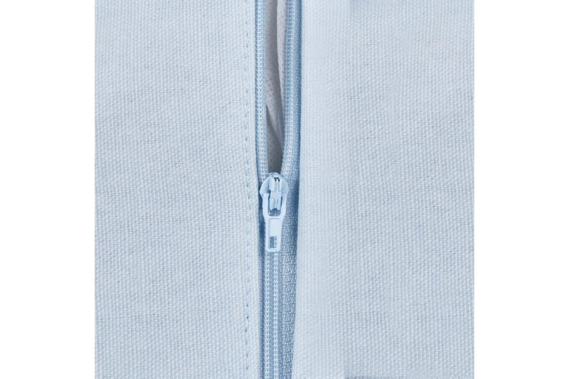 Pyntepuder Leea sæt af 2 Blå/Hvid - Blå/Hvid - Tekstiler - Pude & plaid - Udendørs puder