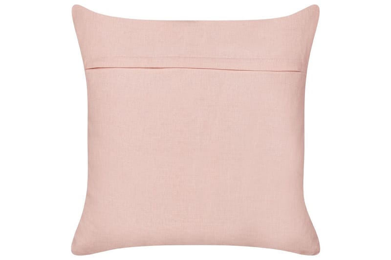 Pyntepuder Leea sæt af 2 Rosa/Hvid - Rosa/Hvid - Tekstiler - Pude & plaid - Udendørs puder