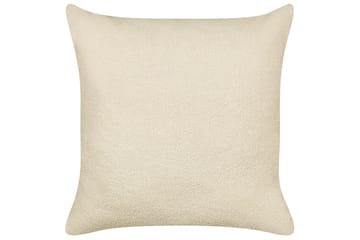 Pyntepuder Leuzea sæt med 2 Beige, 60x60 cm - Beige, 60x60 cm - Tekstiler - Pude & plaid - Udendørs puder