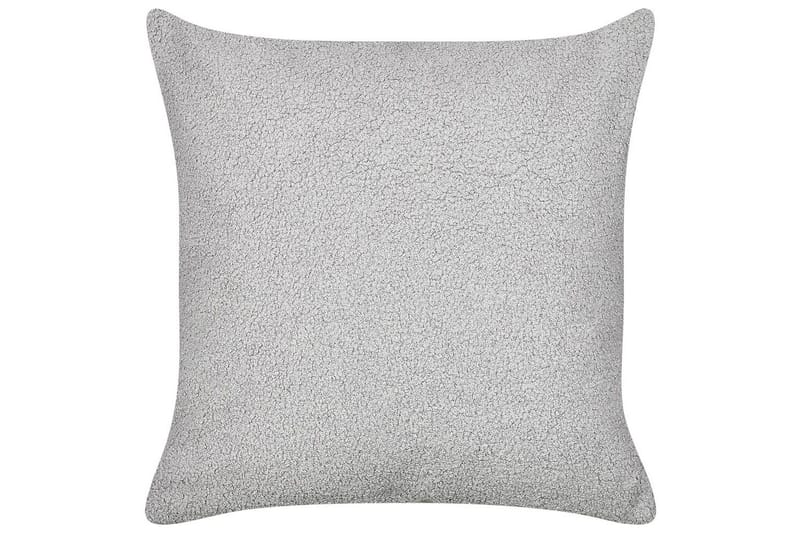 Pyntepuder Leuzea sæt med 2 Grå, 45x45 cm - Grå, 45x45 cm - Tekstiler - Pude & plaid - Udendørs puder