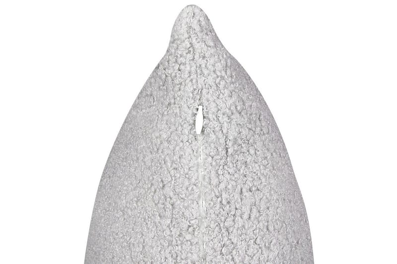 Pyntepuder Leuzea sæt med 2 Grå, 45x45 cm - Grå, 45x45 cm - Tekstiler - Pude & plaid - Udendørs puder