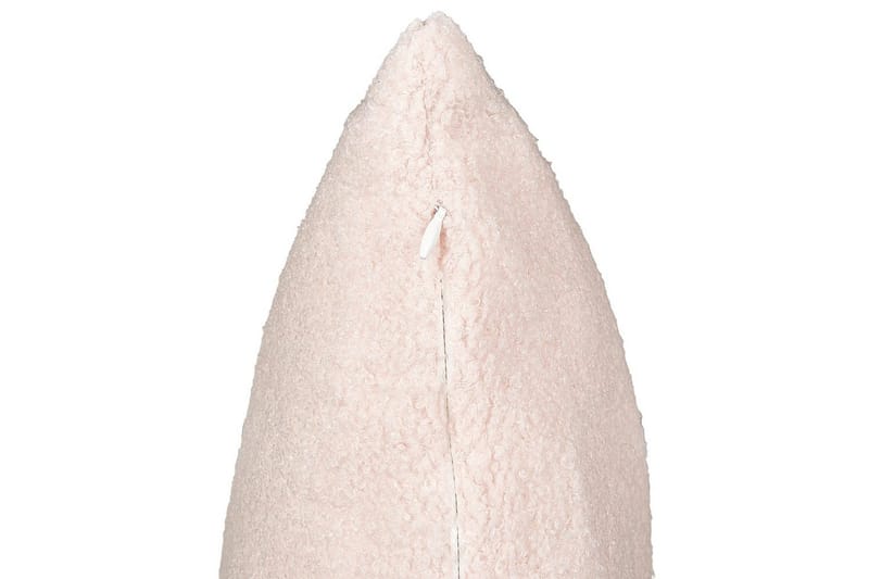 Pyntepuder Leuzea sæt med 2 Rosa, 60x60 cm - Rosa, 60x60 cm - Tekstiler - Pude & plaid - Udendørs puder