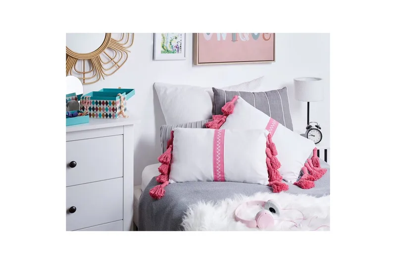 Pyntepuder Lovely sæt af 2 - Tekstiler - Pude & plaid - Pyntepuder & pudebetræk