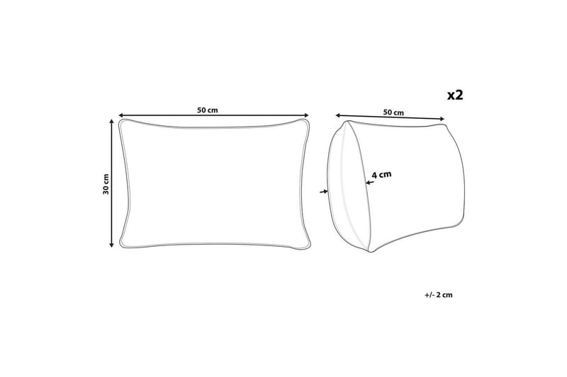Pyntepuder Lovely sæt af 2 - Tekstiler - Pude & plaid - Pyntepuder & pudebetræk