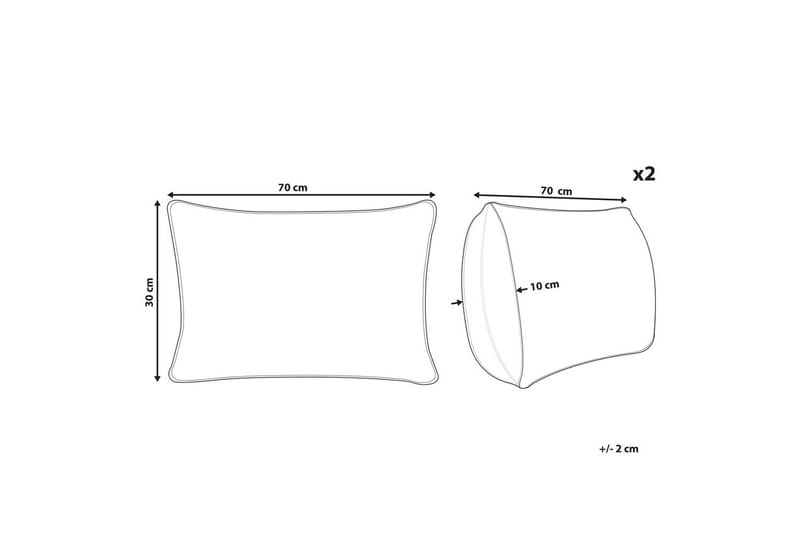 Pyntepuder Luina sæt á 2 - Tekstiler - Pude & plaid - Pyntepuder & pudebetræk