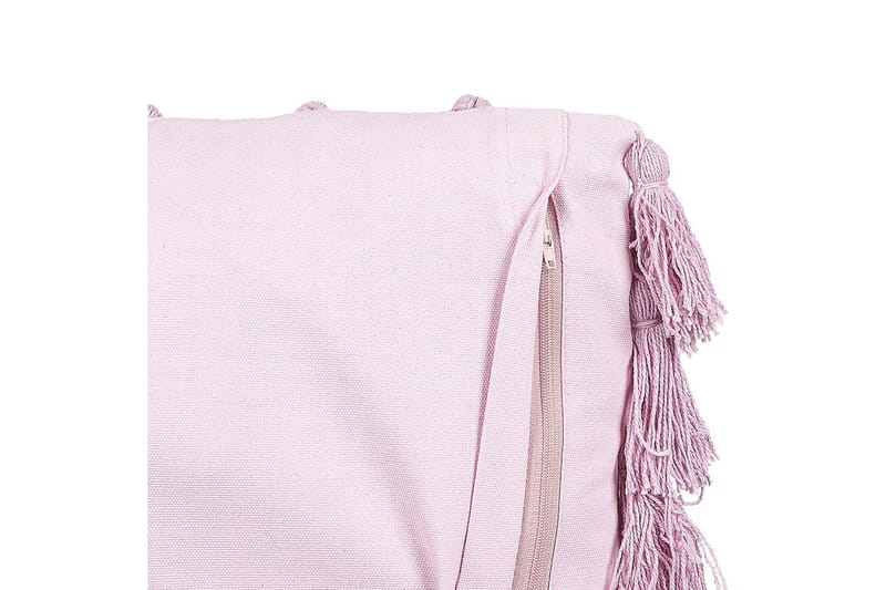 Pyntepuder Lynchis sæt af 2 Rosa - Rosa - Tekstiler - Pude & plaid - Udendørs puder