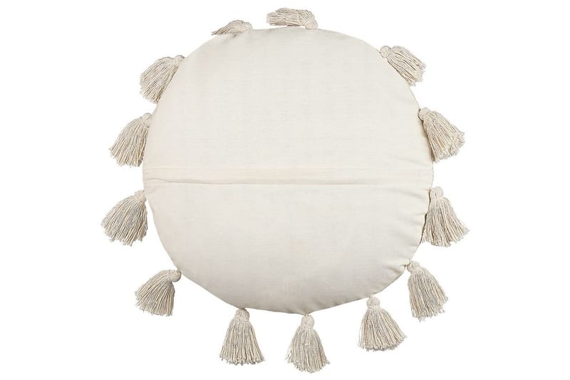 Pyntepuder Madia sæt af 2 Beige - Beige - Tekstiler - Pude & plaid - Udendørs puder