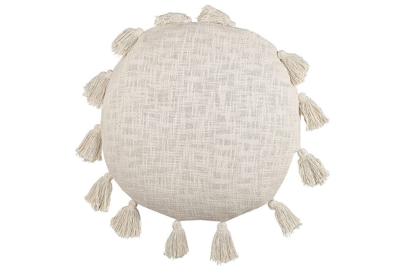 Pyntepuder Madia sæt af 2 Beige - Beige - Tekstiler - Pude & plaid - Udendørs puder