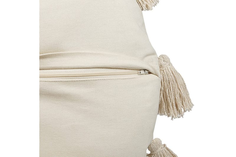 Pyntepuder Madia sæt af 2 Beige - Beige - Tekstiler - Pude & plaid - Udendørs puder