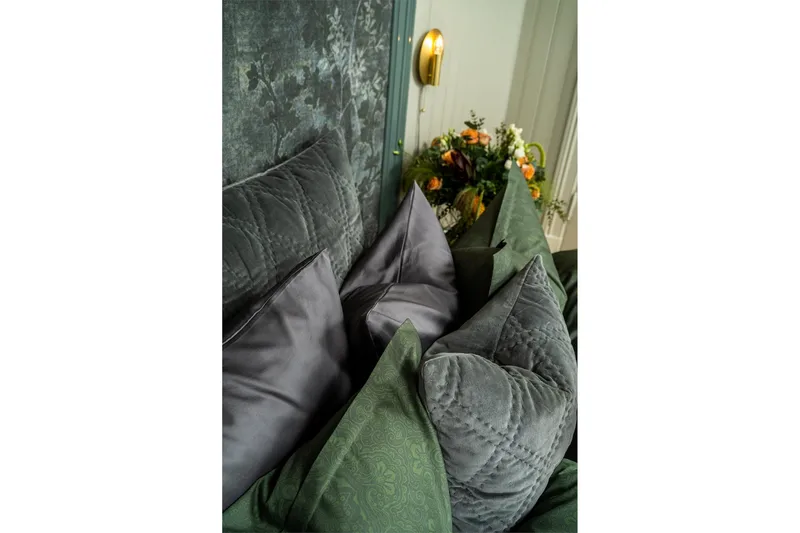 Marseille Pudebetræk 70x100 Grå - Borås Cotton - Tekstiler - Pude & plaid - Pyntepuder & pudebetræk