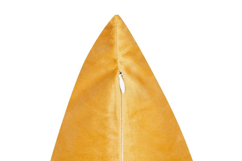 Pyntepuder Marula sæt om 2 Gul/Guld - Gul/Guld - Tekstiler - Pude & plaid - Udendørs puder