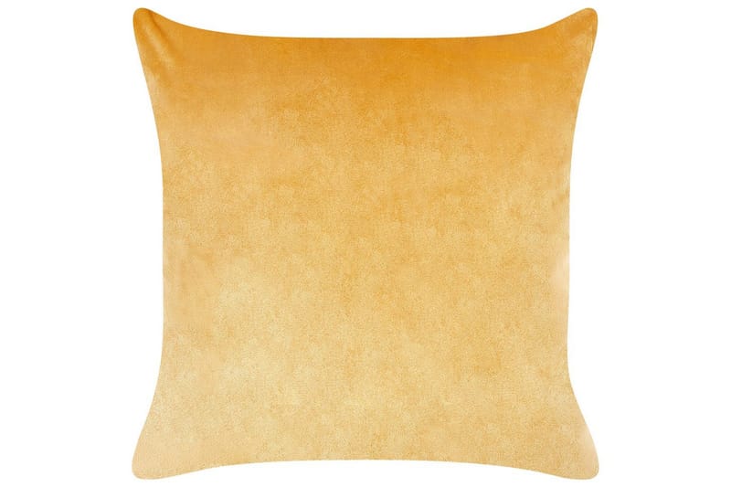 Pyntepuder Marula sæt om 2 Gul/Guld - Gul/Guld - Tekstiler - Pude & plaid - Udendørs puder
