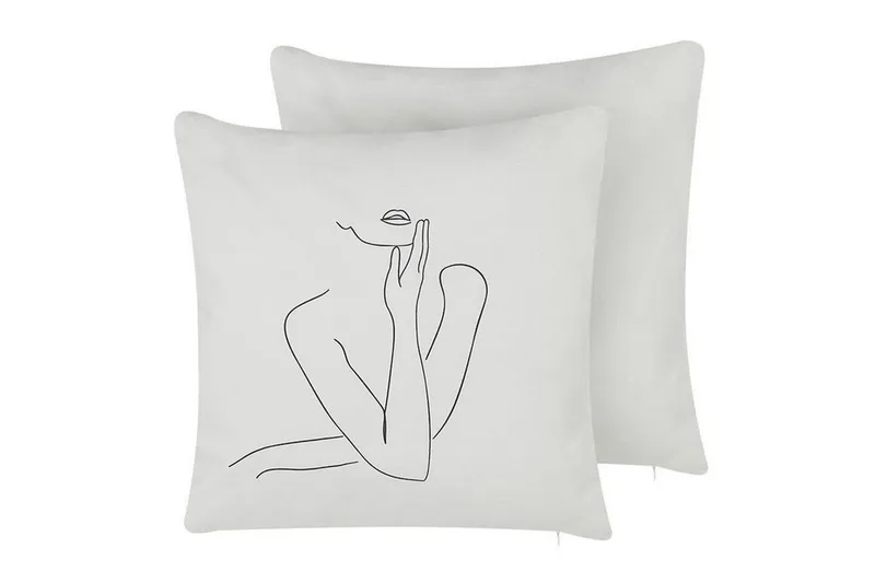 Pyntepuder Meadowfoam sæt af 2, undefined