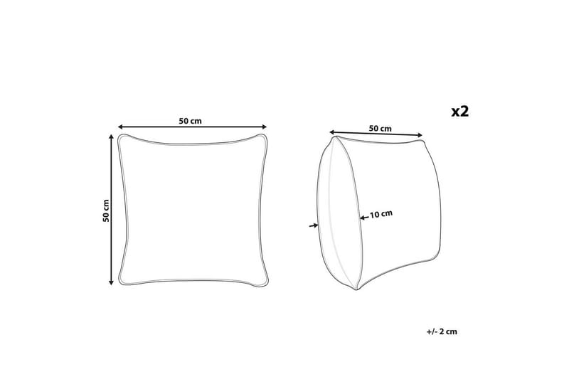Pyntepuder Mehsana sæt à 2 - Tekstiler - Pude & plaid - Pyntepuder & pudebetræk