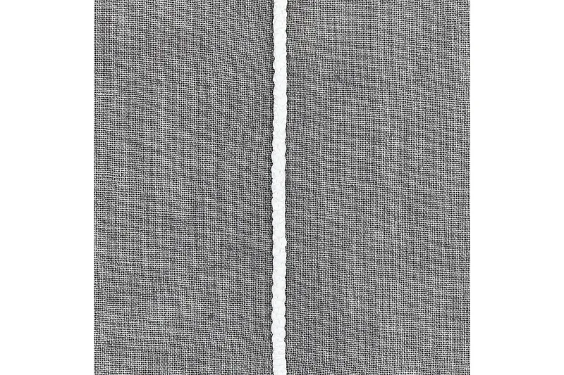 Pyntepuder Milas sæt om 2 Grå/hvid - Grå/hvid - Tekstiler - Pude & plaid - Udendørs puder