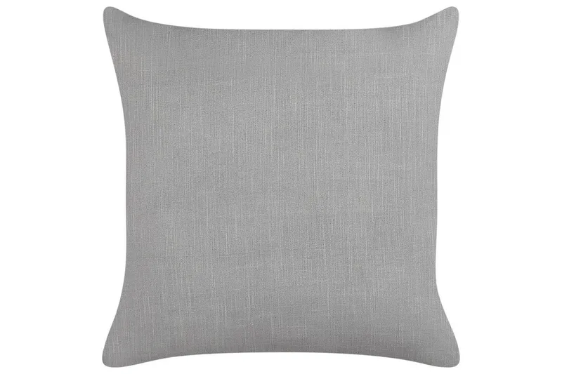 Pyntepuder Milas sæt om 2 Grå/hvid - Grå/hvid - Tekstiler - Pude & plaid - Udendørs puder