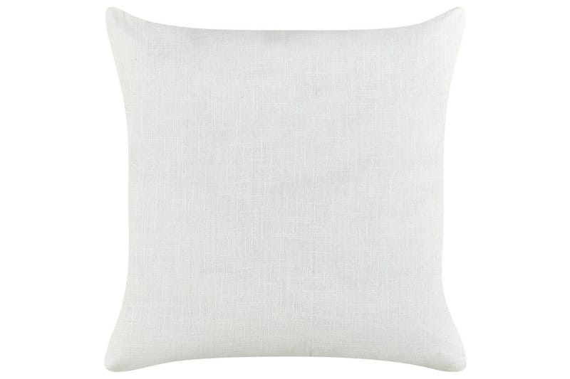 Pyntepuder Milas sæt om 2 Hvid/Beige - Hvid/Beige - Tekstiler - Pude & plaid - Udendørs puder