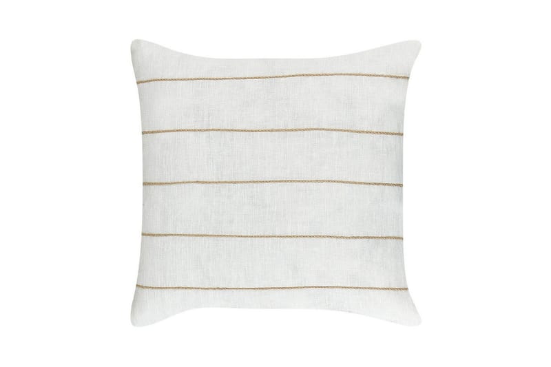 Pyntepuder Milas sæt om 2 Hvid/Beige - Hvid/Beige - Tekstiler - Pude & plaid - Udendørs puder
