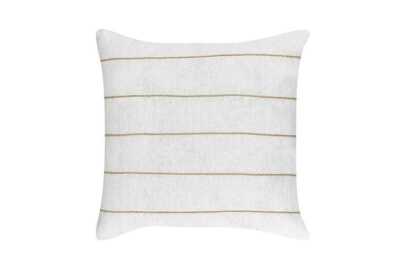 Pyntepuder Milas sæt om 2 Hvid/Beige - Hvid/Beige - Tekstiler - Pude & plaid - Udendørs puder