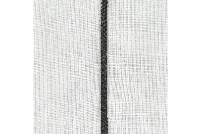 Pyntepuder Milas sæt om 2 Hvid/Sort - Hvid/Sort - Tekstiler - Pude & plaid - Udendørs puder