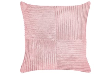 Pyntepuder Millet sæt om 2 Rosa, Firkantet - Rosa, Firkantet - Tekstiler - Pude & plaid - Udendørs puder