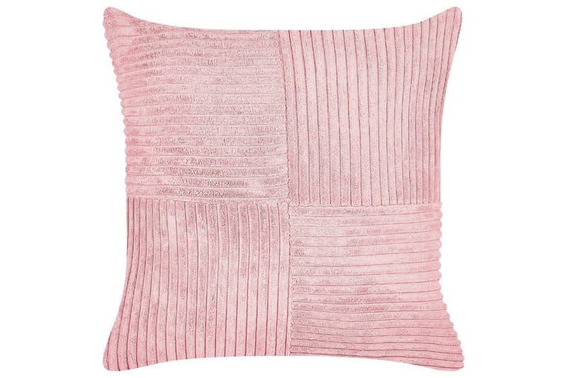 Pyntepuder Millet sæt om 2 Rosa, Firkantet - Rosa, Firkantet - Tekstiler - Pude & plaid - Udendørs puder