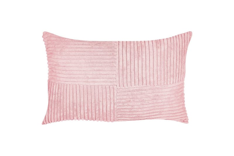 Pyntepuder Millet sæt om 2 Rosa, Rektangulær - Rosa, Rektangulær - Tekstiler - Pude & plaid - Udendørs puder