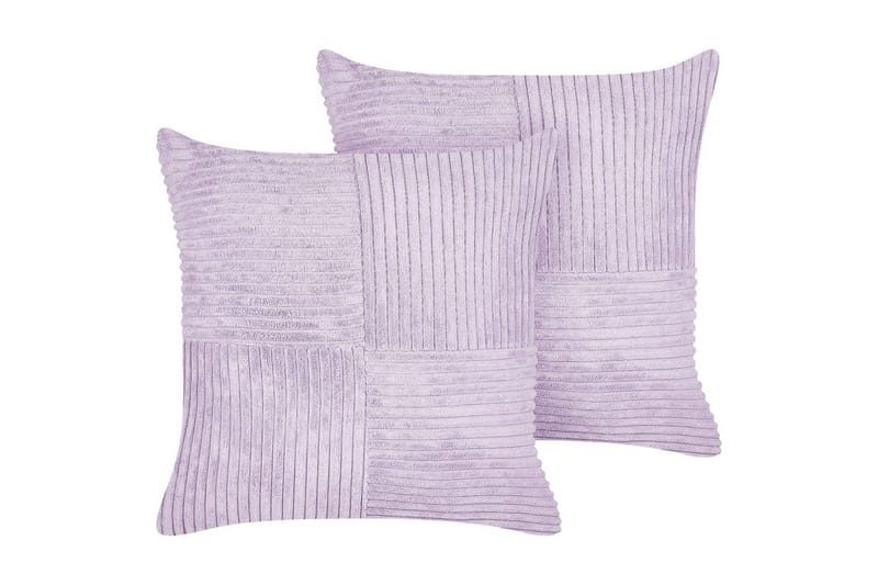 Pyntepuder Millet sæt om 2 Violet, Firkantet, Violet, Firkantet