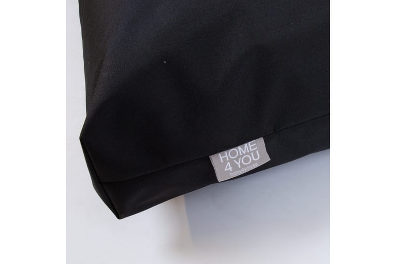 Mr. Big Gulvpude 60x40x16 cm Sort - Tekstiler - Pude & plaid - Pyntepuder & pudebetræk