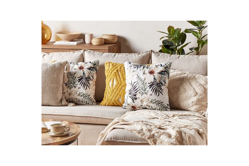 Pyntepuder Okker sæt af 2 - Tekstiler - Pude & plaid - Udendørs puder