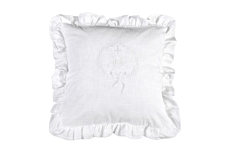 Premont Pudebetræk 45x45 cm - Hvid - Tekstiler - Pude & plaid - Pyntepuder & pudebetræk