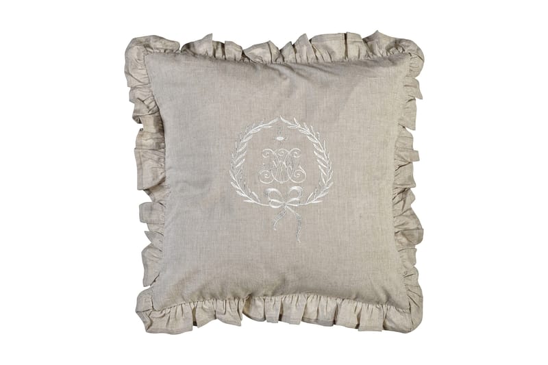 Premont Pudebetræk 45x45 cm - Hørfarvet - Tekstiler - Pude & plaid - Pyntepuder & pudebetræk